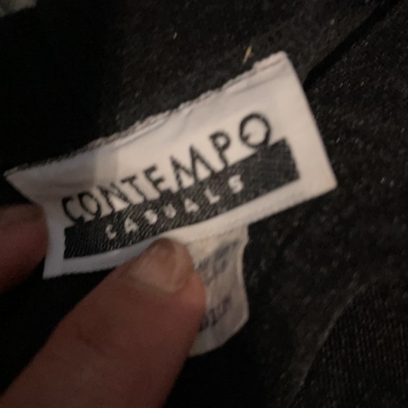 Black riding pants with leather patches medium - Picture 4 of 4